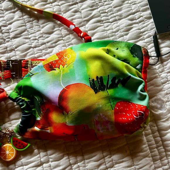 Fashion nova Melanie fruit bikini top S - Picture 6 of 7